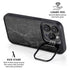 Black Marble iPhone 15 Pro Max Kickstand Case